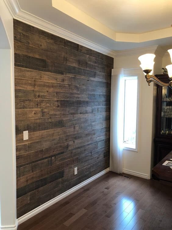 wooden wall design for living room_2