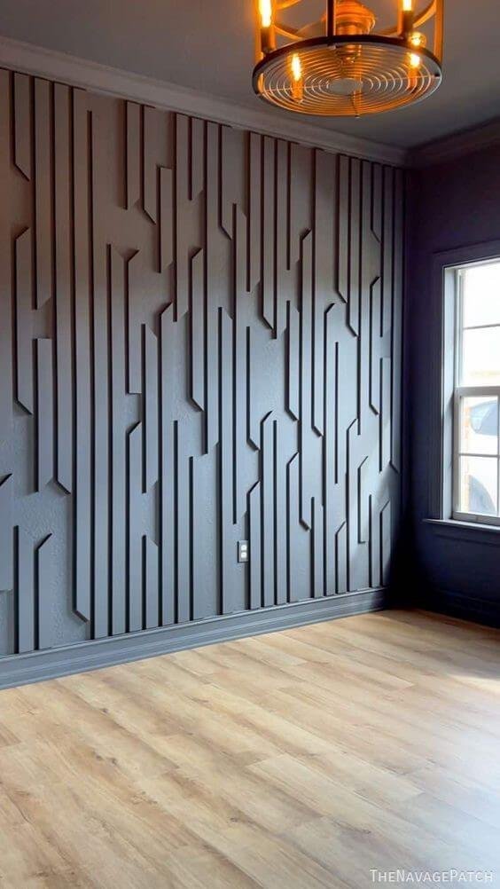wooden wall design for living room_6