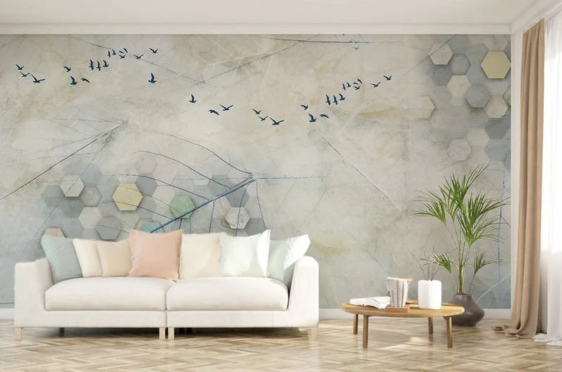 Wallpaper Designs for Living Room 