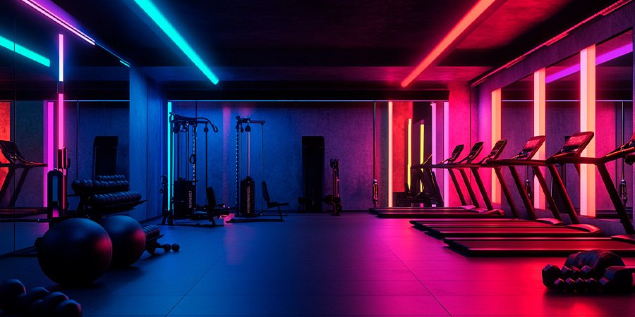 Modern Gym Lighting Design Ideas