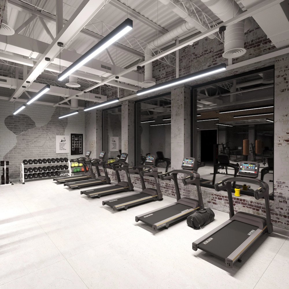 Modern Gym Lighting Design Ideas