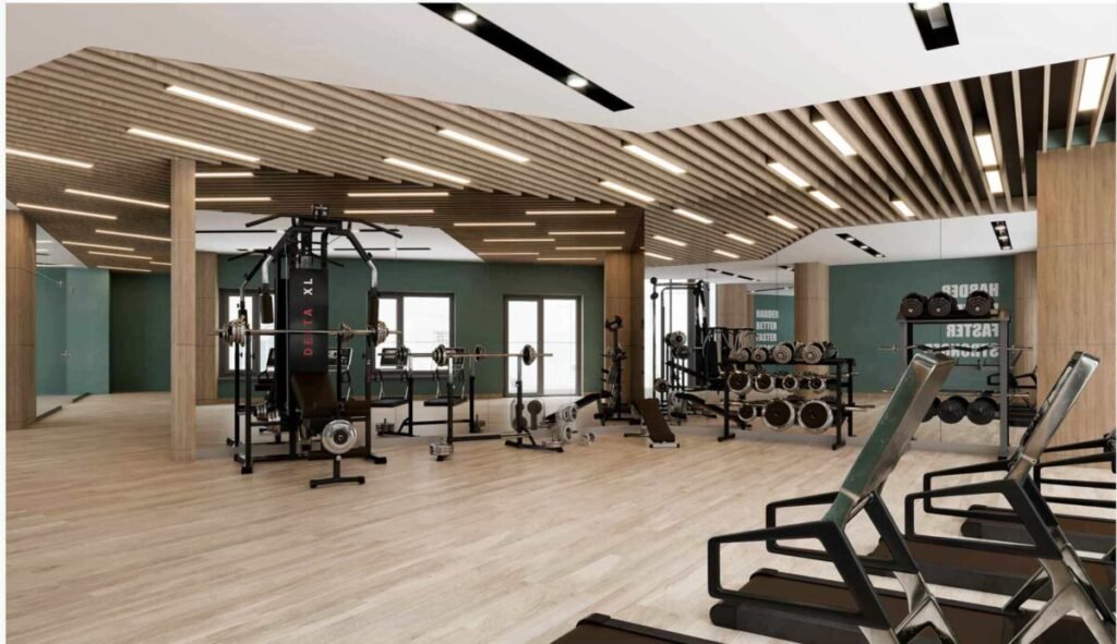 Modern Gym Lighting Design Ideas