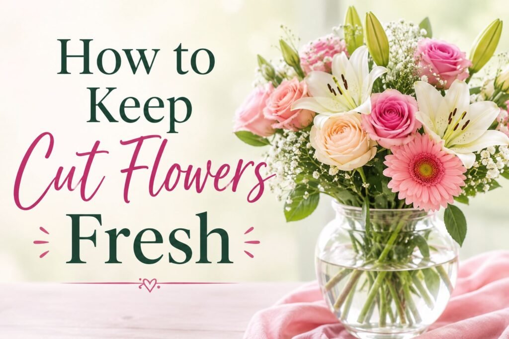 How to Keep Cut Flowers Fresh and Beautiful for Longer
